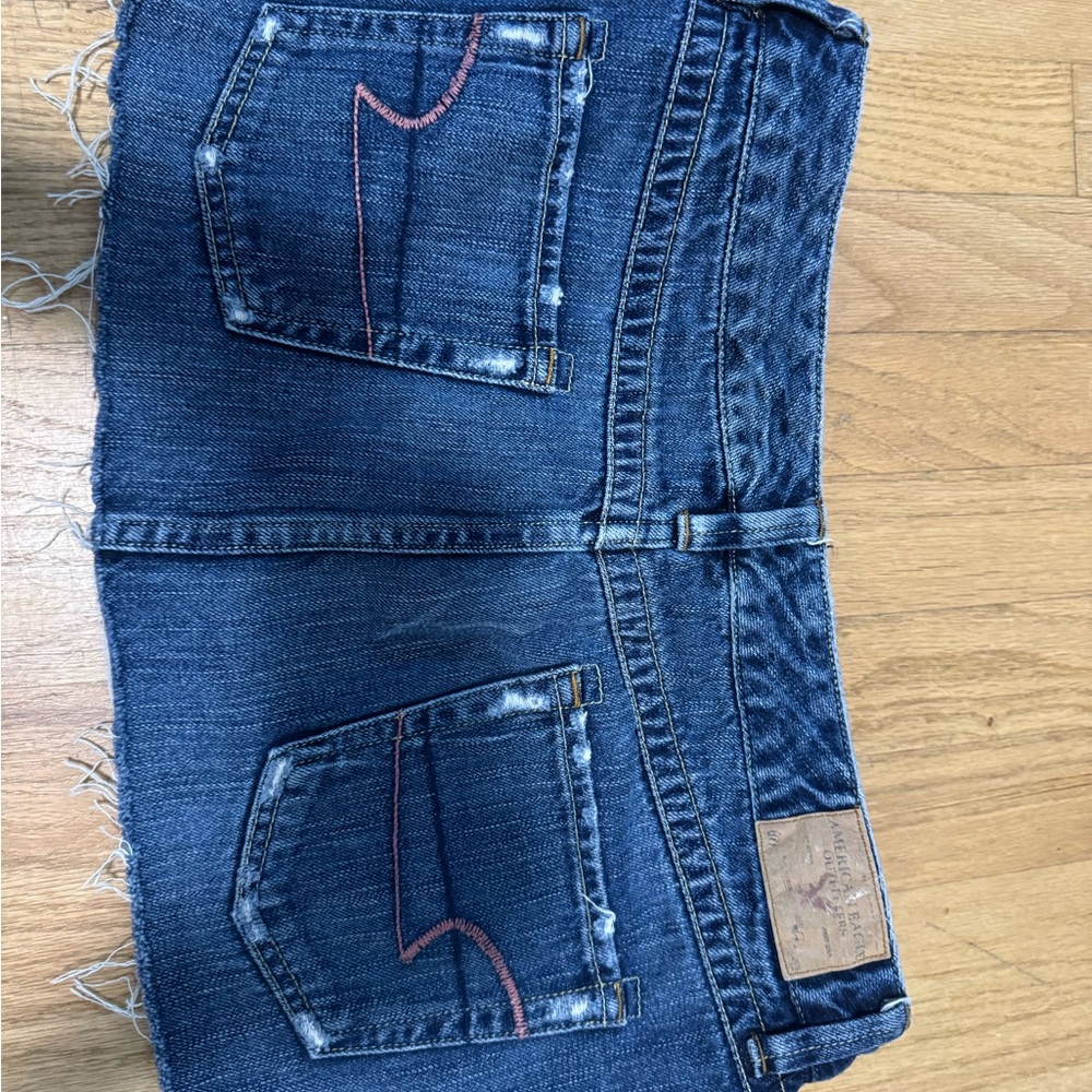 American Eagle Outfitters Blue Denim Mini Skirt